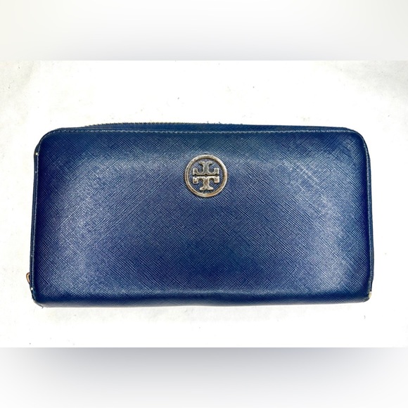 Tory Burch Handbags - Tory Burch Navy full size wallet